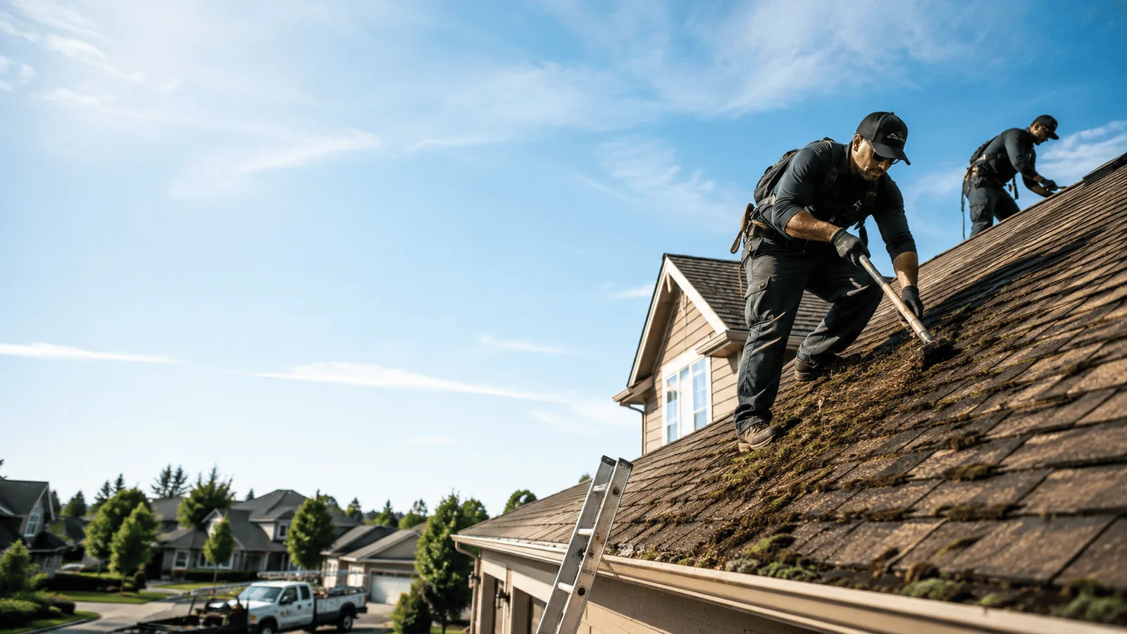 Roof Moss Removal in Higbee, MO near me